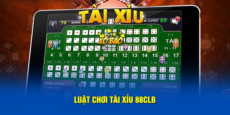 Luật chơi tài xỉu 88CLB